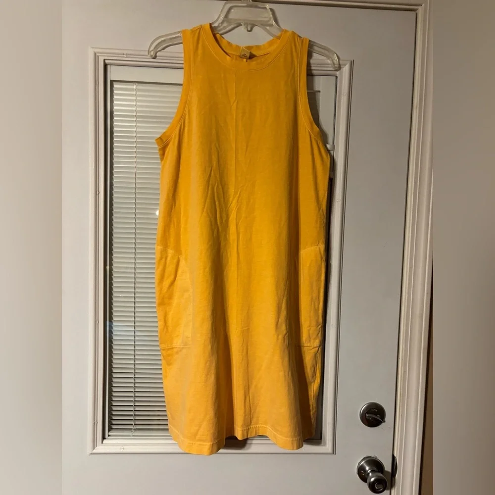 old navy yellow midi dress Old Navy Yellow Midi Dress